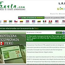 El Mercado transaccional en Per cae un 58% en 2020, segn el informe de Transactional Track Record